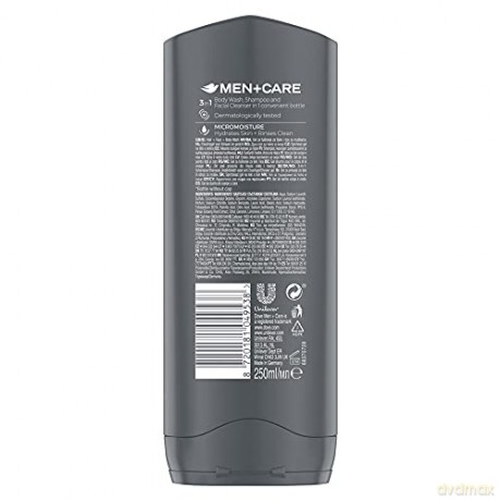 Dove Shower gel 3 in 1 Men + Care Sport Care Endurance 250 ml - Volume: 250 ml