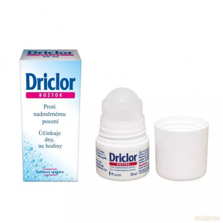 Driclor Antiperspirant Roll-On Anti-Sweating Solution 20 ml