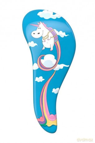 Dtangler Unicorn Hair Brush - Variant: Blue