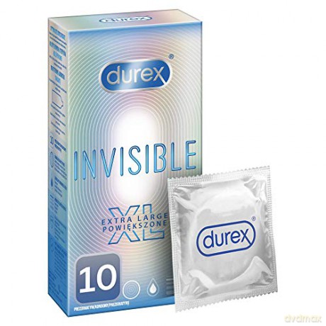 Durex Invisible XL condoms - Variant: 10 pcs