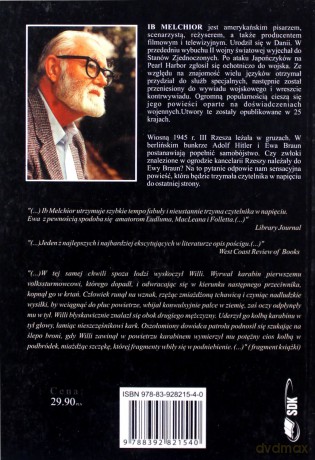 Ewa Braun Ucieczka Z Berlina - Ib Melchior [KSIĄŻKA]