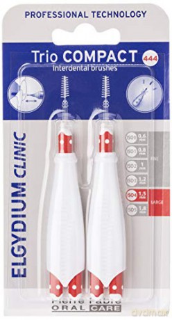 ELGYDIUM Interdental brushes Trio Compact 3 (4-3 mm) 6 pcs