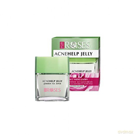 ELLEMARE Daily skin gel cream for problematic skin Roses AcneHelp Jelly (Face Gel Cream) 50 ml