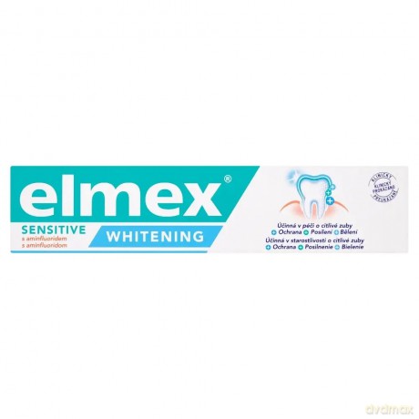 Elmex Sensitiv e Whitening 75 ml Whitening teeth