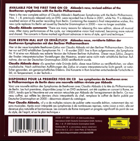 Abbado: Beethoven:The Symphonies [BOX] [5CD]