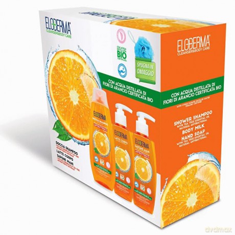 Eloderma Orange Flower Body and Hair Care Gift Set
