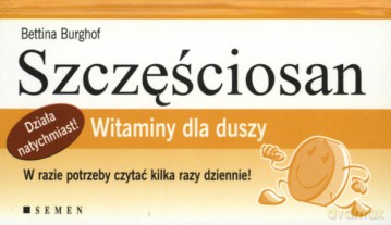 Szczęściosan (twarda) - Bettina Burghof [KSIĄŻKA]