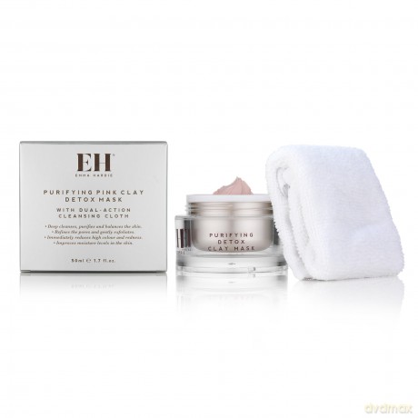 Emma Hardie Detox face clay mask with pink clay (Purifying Pink Clay Mask) 50 ml