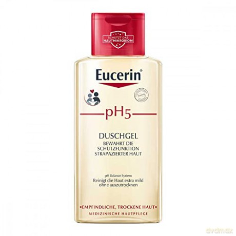 Eucerin PH5 shower gel for dry and sensitive skin (Soft Shower Gel) - Volume: 400 ml