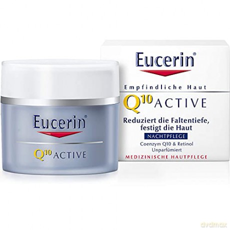 Eucerin Regenerating night cream anti-wrinkle cream for all types of sensitive skin Q10 Active 50 ml