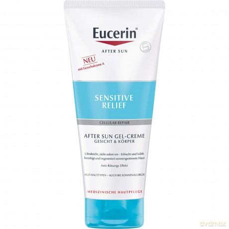 Eucerin Sensitiv e Relief regenerating gel cream after sun (Gel-Cream Face and Body ) 200 ml