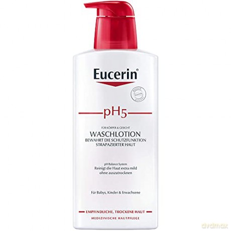 Eucerin Shower emulsion for dry and sensitive skin PH5 (Wash Lotion) - Volume: 400 ml