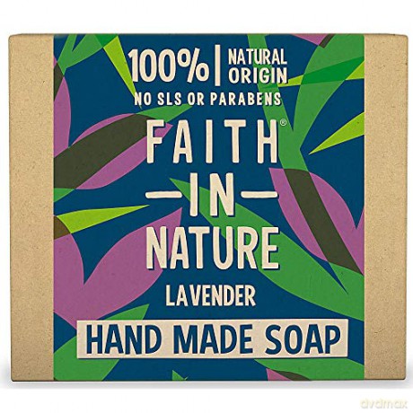 Faith in Nature Vegetable solid soap BIO Levandule (Hand Made Soap) 100 g