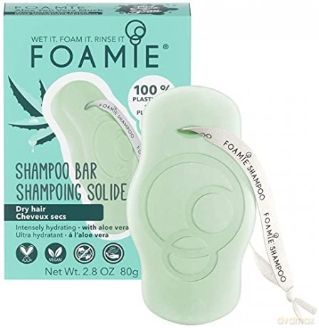 Foamie Aloe You Vera Much solid shampoo for dry hair 80 g