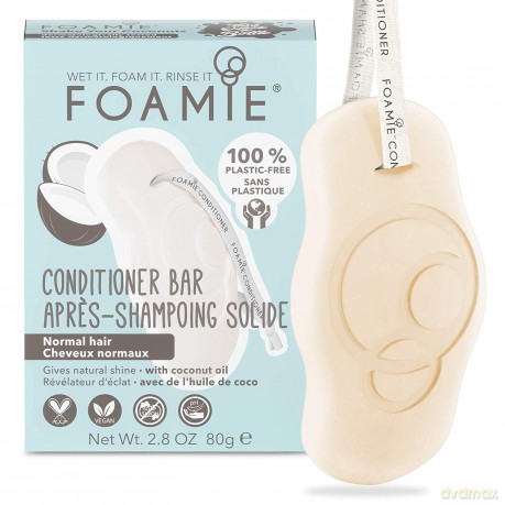 Foamie Coconut Solid Conditioner for Normal Hair (Conditioner Bar) 80 g