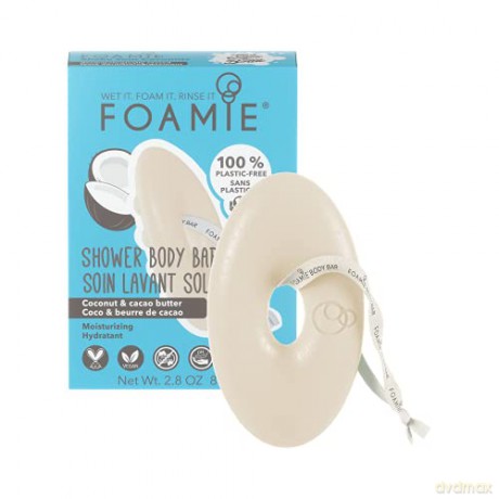 Foamie Moisturizing shower soap Shake Your Coconut s (Shower Body Bar) 80 g