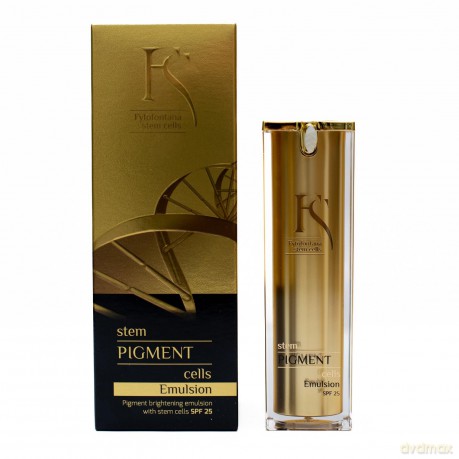 Fytofontana Stem Cells Pigment Emulsion - Emulsion stem cells to lighten pigmentation SPF 25 30 ml