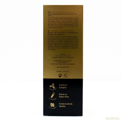 Fytofontana Stem Cells Pigment Emulsion - Emulsion stem cells to lighten pigmentation SPF 25 30 ml