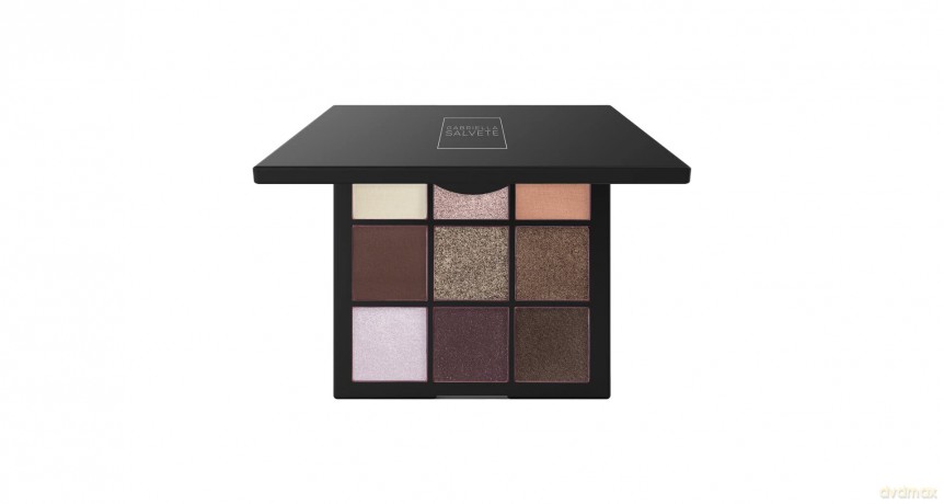 Gabriella Salvete 9 eyeshadow palette with mirror Diamante Eyeshadow Palette Bronze 9 g