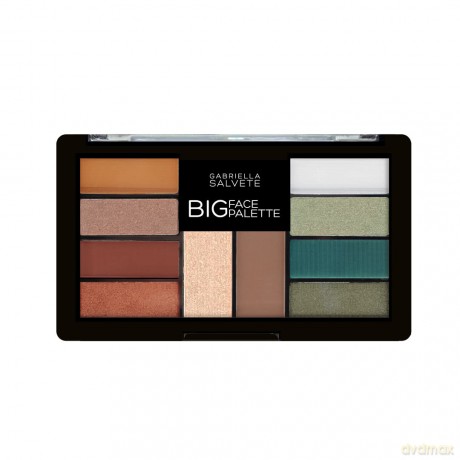Gabriella Salvete Eyeshadow, bronze and brightener Palette Big Face Palette 12 g