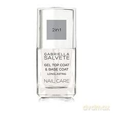 Gabriella Salvete Gel top coat for nails GEel 2in1 Top and Base Coat
