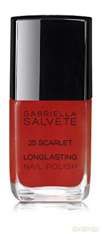 Gabriella Salvete Longlasting Enamel (Nail Polish) 11 ml - Shade: 25 Scarlet
