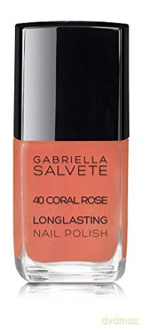 Gabriella Salvete Longlasting Enamel (Nail Polish) 11 ml - Shade: 40 Coral Rose