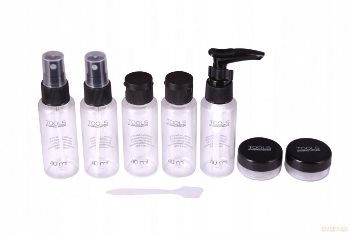 Gabriella Salvete Set of travel bottles for cosmetics Tools Travel Beauty Kit
