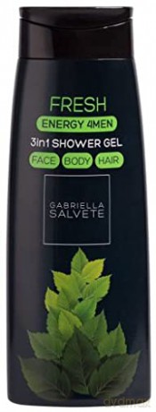 Gabriella Salvete Shower gel for men 3 in 1 Fresh Energy 4Men (3in1 Shower Gel) 250 ml