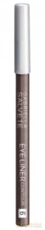 Gabriella Salvete Wooden eyeliner Eyeliner Contour 1.5 g - Shade: 14 Grey