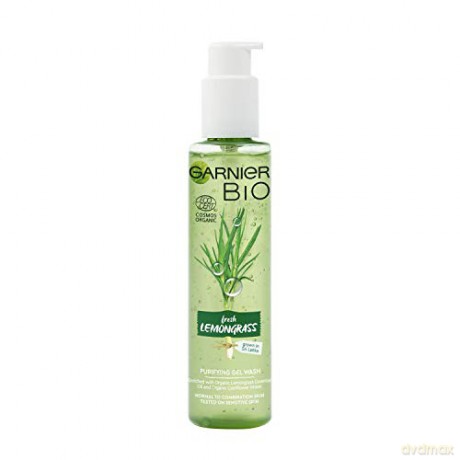 Garnier Cleansing Gel for normal to combination skin ORGANIC Fresh Lemongrass (Purifying Gel Wash) 150 ml