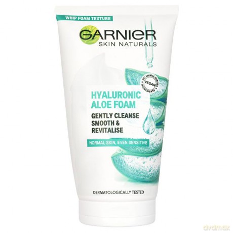 Garnier Cleansing skin foam Skin Natura l s (Hyaluronic Aloe Foam) 150 ml
