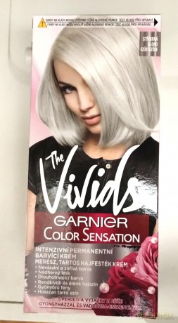 Garnier Color Sensation The Vivids (Permanent Hair Color) 60 ml - Shade: Silver Blond