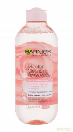Garnier Micellar water with rose water Skin Natura l s (Micellar Clean sing Rose Water) - Volume: 400 ml