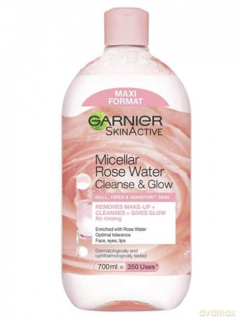 Garnier Micellar water with rose water Skin Natura l s (Micellar Clean sing Rose Water) - Volume: 700 ml