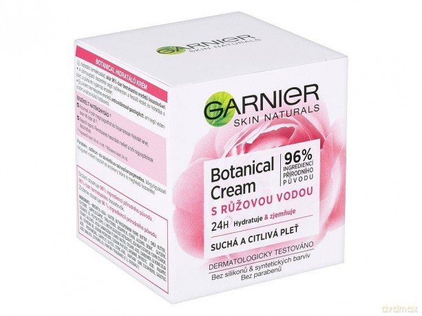Garnier Moisturizing cream with rose water for dry and sensitive skin Botanical Cream 50 ml