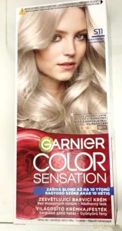 Garnier Natural Green Color Sensation - Shade: S11 Dazzling Silver