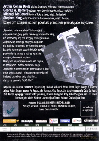 Opowieści z ciemnej strony [DVD]