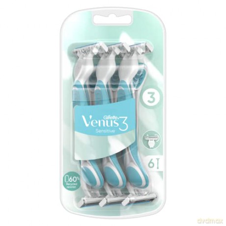 Gillette Disposable razors Venus 3 Sensitiv e 6 pcs