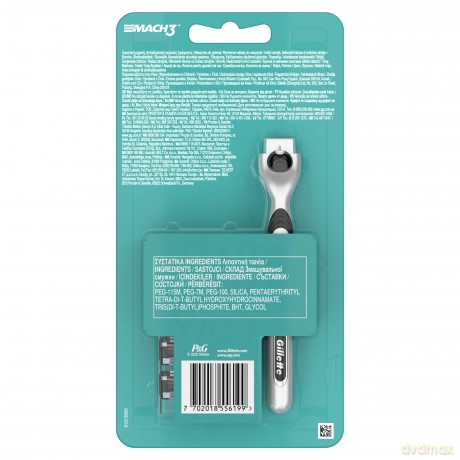 Gillette Gillette Mach3 shaver + 5 heads