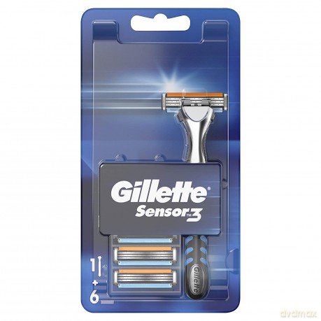 Gillette Gillette Sensor3 shaver + 6 heads
