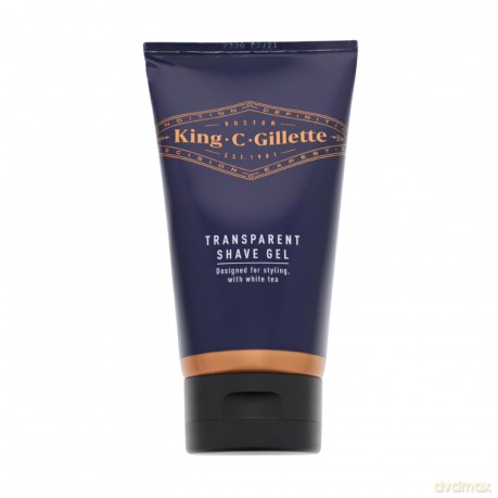 Gillette King Shaving Gel (Transparent Shave Gel) 150 ml