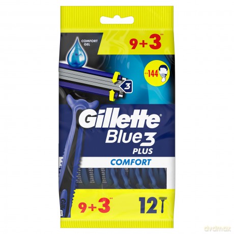 Gillette Men´s disposable razors Gillette Blue 3 9 + 3 pcs