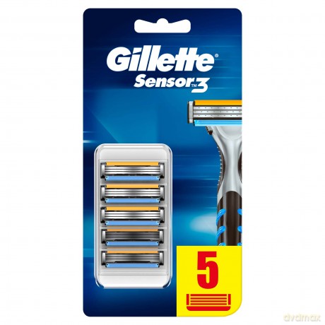 Gillette Replacement head Gillette Sensor3 - Variant: 5 ks
