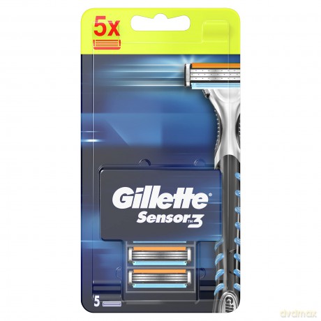 Gillette Replacement head Gillette Sensor3 - Variant: 5 ks