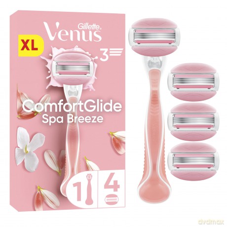 Gillette Venus Breeze razor + 4 heads