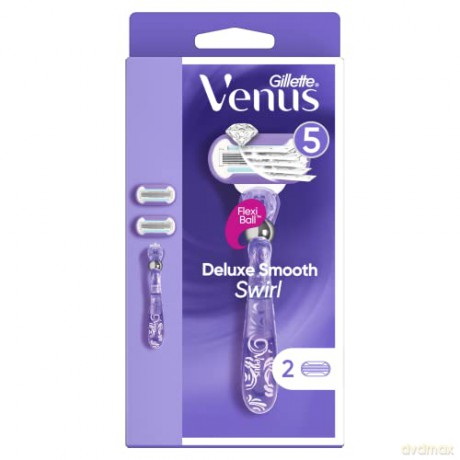 Gillette Venus Deluxe Smooth Swirl + 2 heads