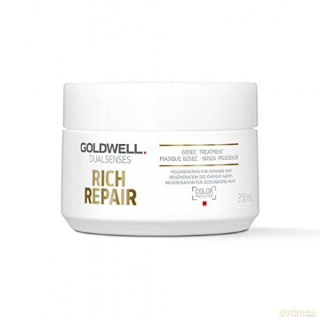 Goldwell Mask for Dry and Damaged Hair Dualsenses Rich Repair (60Sec Treatment) - Volume: 200 ml