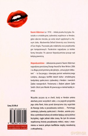 Nieposłuszeństwo - Naomi Alderman [KSIĄŻKA]