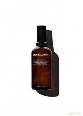Grown Alchemist Detoxifying tonic Hydrolyzed Algin, Peptide - 33, Rhodiola Rosea Extract (Detox Toner) 100 ml